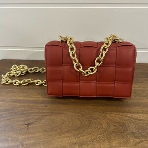 Mealie Bianca Anya Shoulder bag in Rust